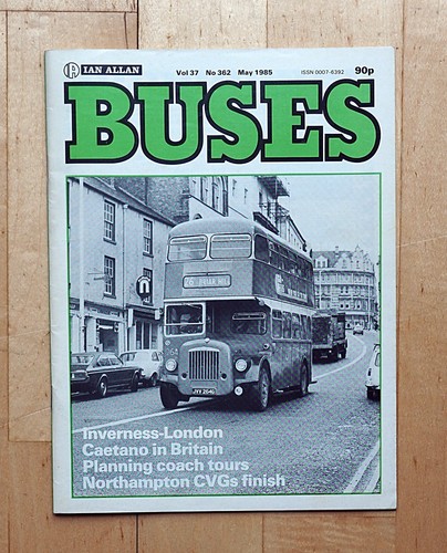 Buses magazine may - 1985., ian