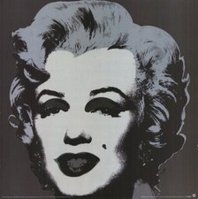 Andy Warhol print ‘Marilyn' Black 1993