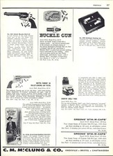 1960 PAPER AD Mattel Toy Cap