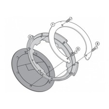 Givi tanklock tank ring be - tanklock,