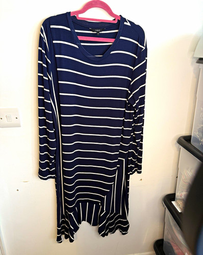 Next navy white - navy/white, round