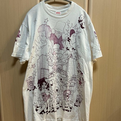 Supreme downtown shirt white - supreme,