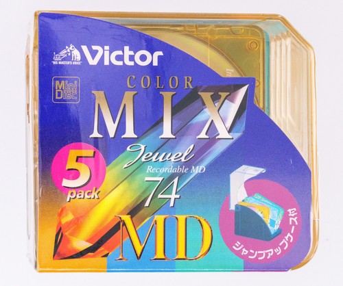 Victor pack minidisc 74min - ,