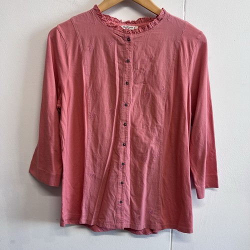Woolovers blouse mandarin - woolovers,
