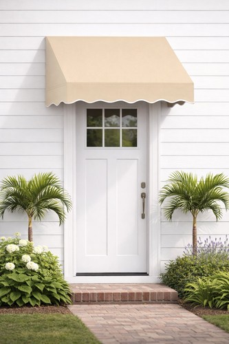 4ft wide tan awning - brand, new