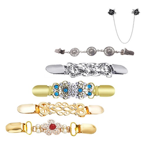 6pcs lady sweater clips - lady,