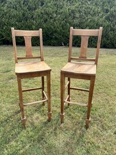 Antique Machinist High Chair – Industrial Vintage Drafting Stool  