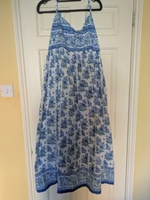 Anokhi Cotton Maxi Dress Boho