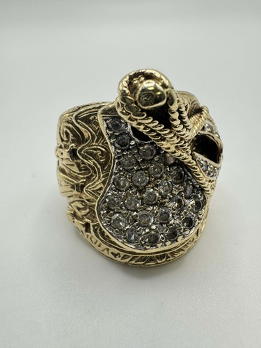 9ct big cubic - 9ct,