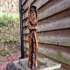 Chainsaw Carved  Wizard /