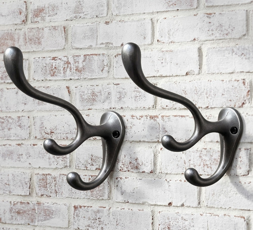 Antler coat hooks triple - x, 2