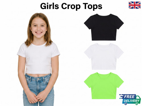 Girls crop top - girls,