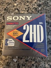 NEW SEALED Sony 2HD Floppy