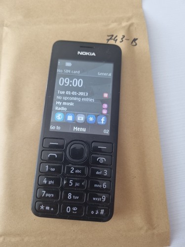 Nokia asha 206 - 206, black