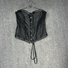 Women's Bustier Overbust Boned