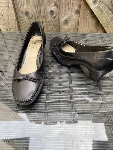 Shoes clarks wide fit black - fit,