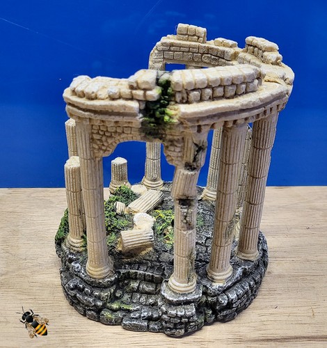 Aquarium ornament roman - aquarium,