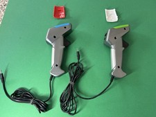 Scalextric C7002 x 2 Digital hand controllers with alternative colour caps MINT