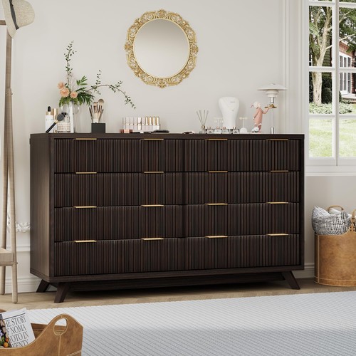 Drawer dresser wood chest - 8,