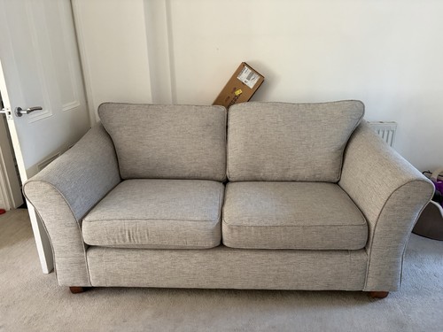 Grey fabric piece sofa - grey,