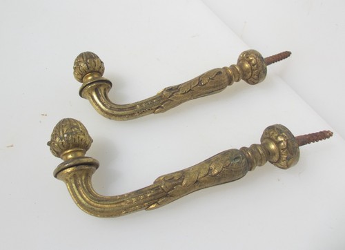 Victorian brass curtain - victorian, tie