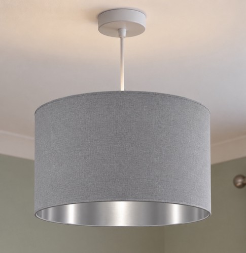 Grey light shade - only, metallic