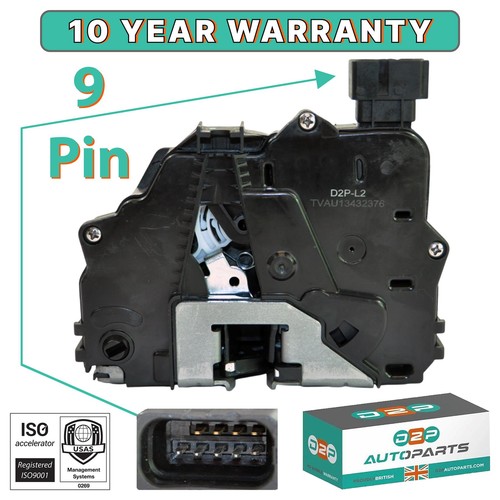 Rear left door lock mechanism - door,