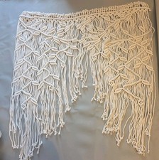 Boho Macrame Window Pelmet
