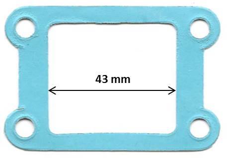 Reed valve gasket seal doppler - valve,