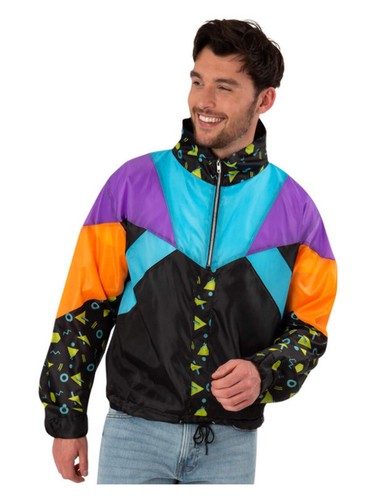 Windbreaker jacket 80s adults - 80s,