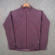 Mountain Equipment Fleece Womens 14 Purple Jacket Gorpcore Hiking Outdoor Top