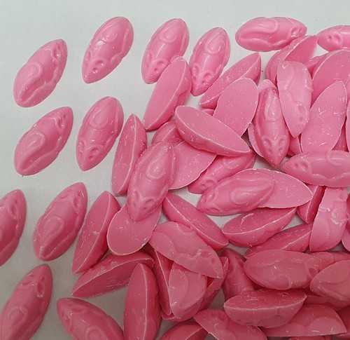 Chocolate mice pink candy - pink,