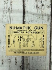 VTG Nu-Mat-Ik Potato Pop Gun