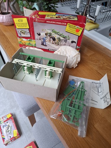 Britains farm toys milking - toys,