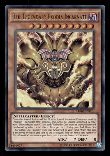 The legendary exodia incarnate - the,