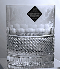 EDINBURGH CRYSTAL THISTLE -