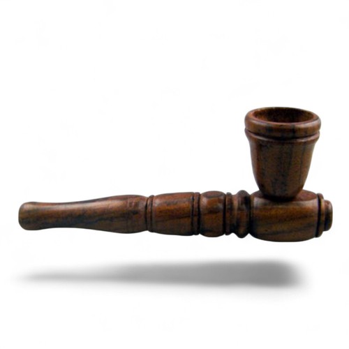 5cm wooden smoking pipe - wooden,