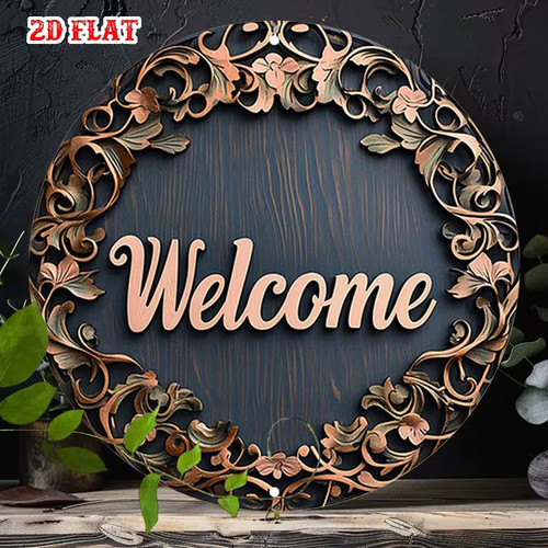 Beautiful floral welcome - beautiful, 2d