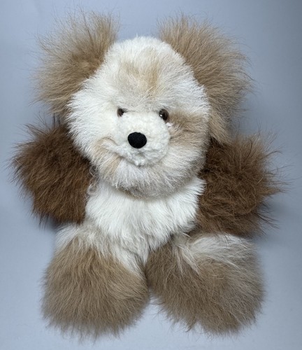 Real alpaca fur teddy bear - real,