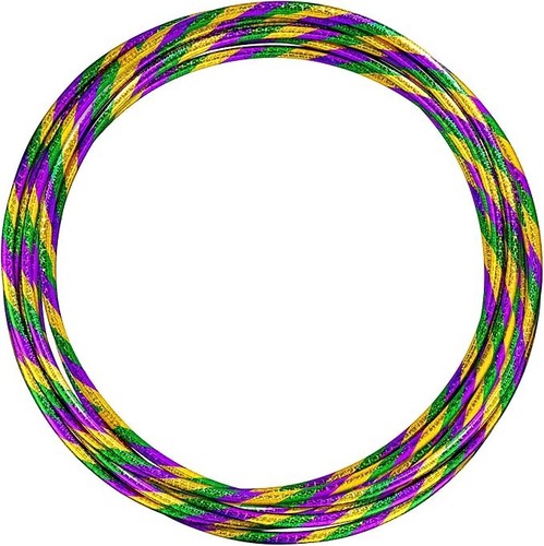 Hula hoop multi colour - hoop, stripy