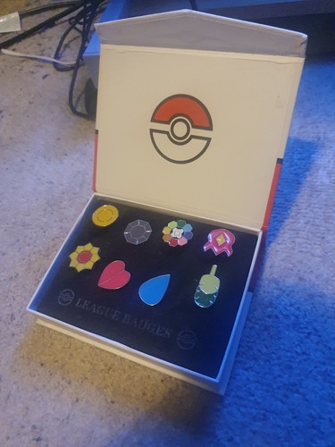 Pokemon gym badges - badges,