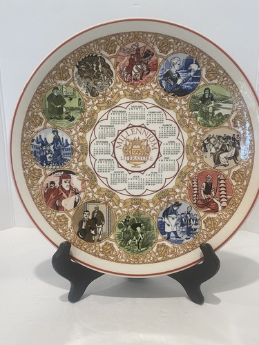 Wedgwood calendar plate - wedgwood,