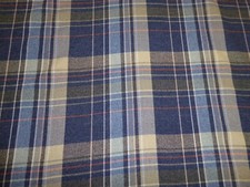 Tartan Checked Wool Effect
