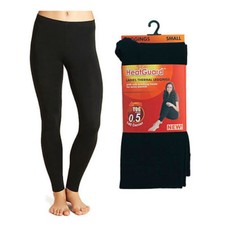 Ladies Thermal Leggings Full Length Stretchy Warm Winter Ski Wear