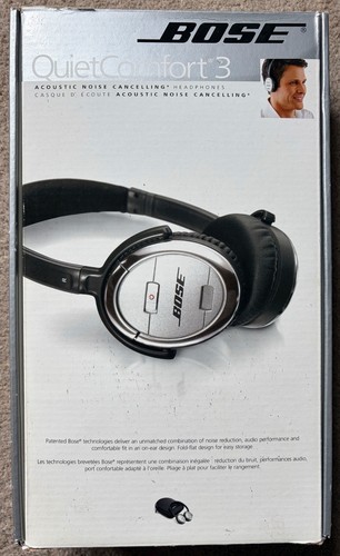 Bose quietcomfort3 acoustic - bose,