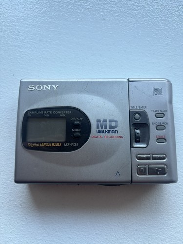Rare sony mini disc - disc, walkman