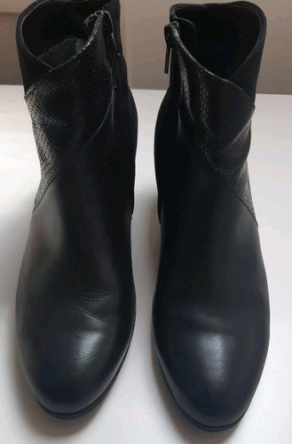 Gabor black leather suede - gabor, leather/suede