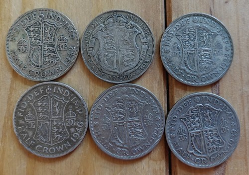 Six pre 1947 british half - six,