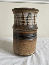 Vintage Drymen Scottish Studio Pottery Large Vase