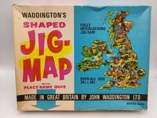 Vintage Waddington's JIG-MAPS